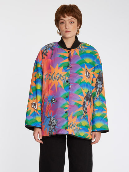 Chrissie Abbott X French Jacket (Reversible) - BLACK