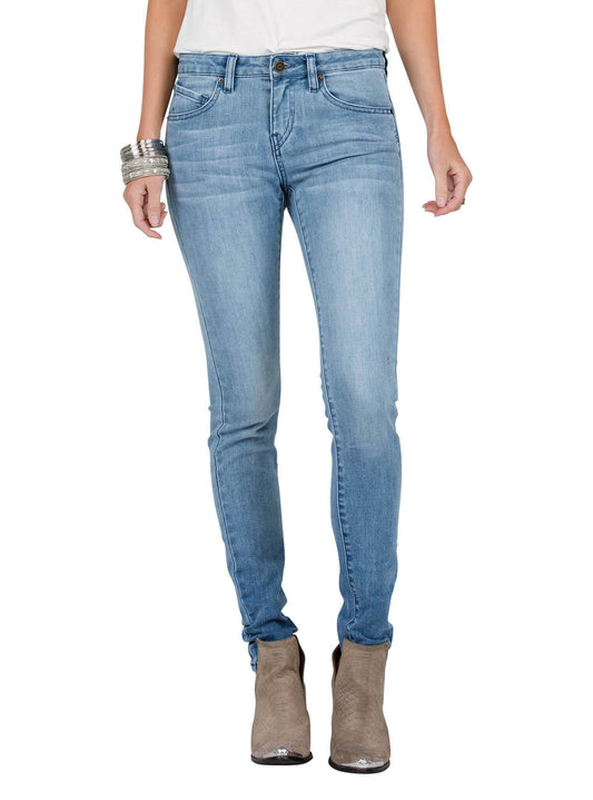 Super Stoned Skinny Jeans - Ash Blue