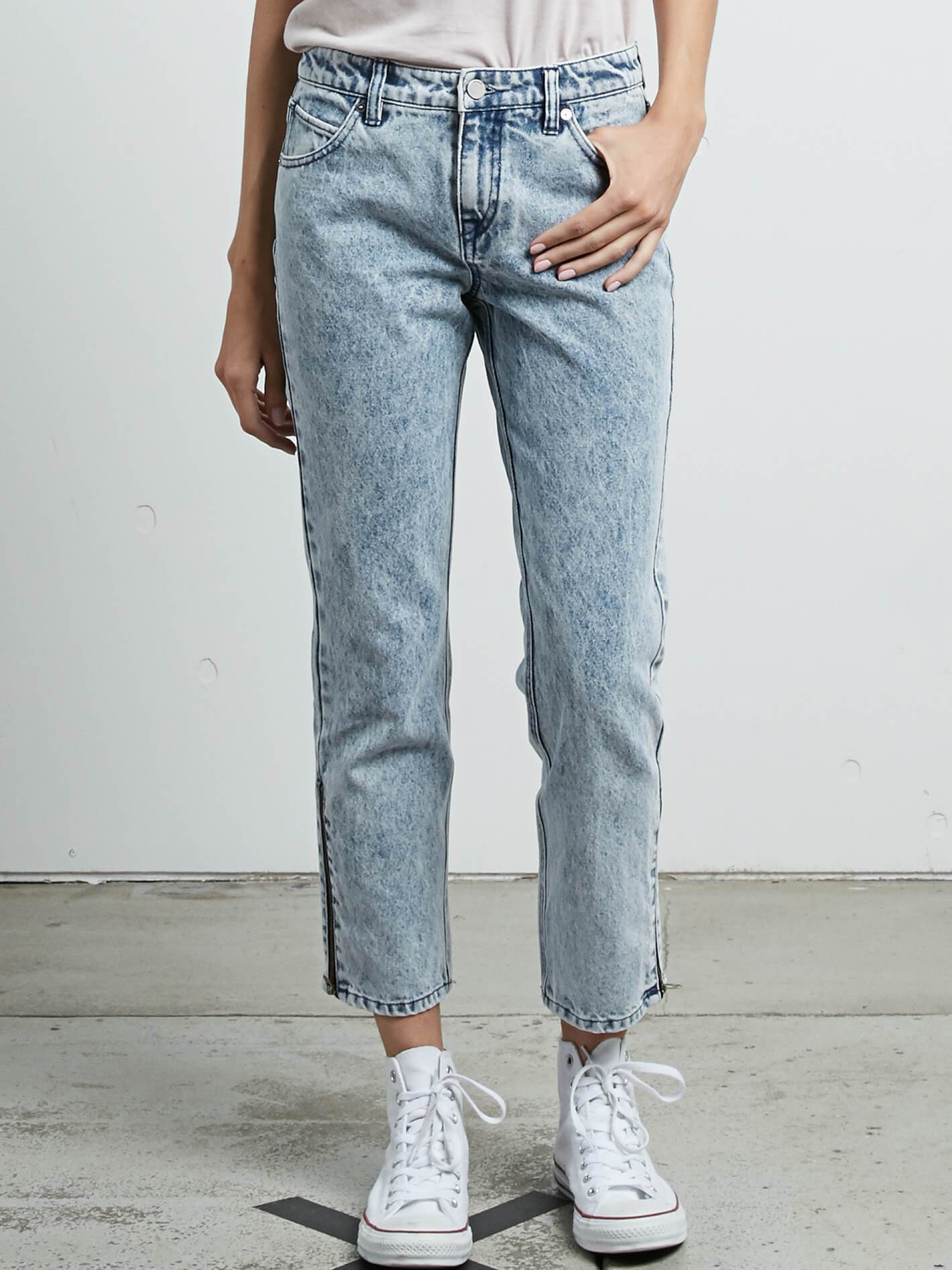 1991 Straight Ankle - Cloud Blue