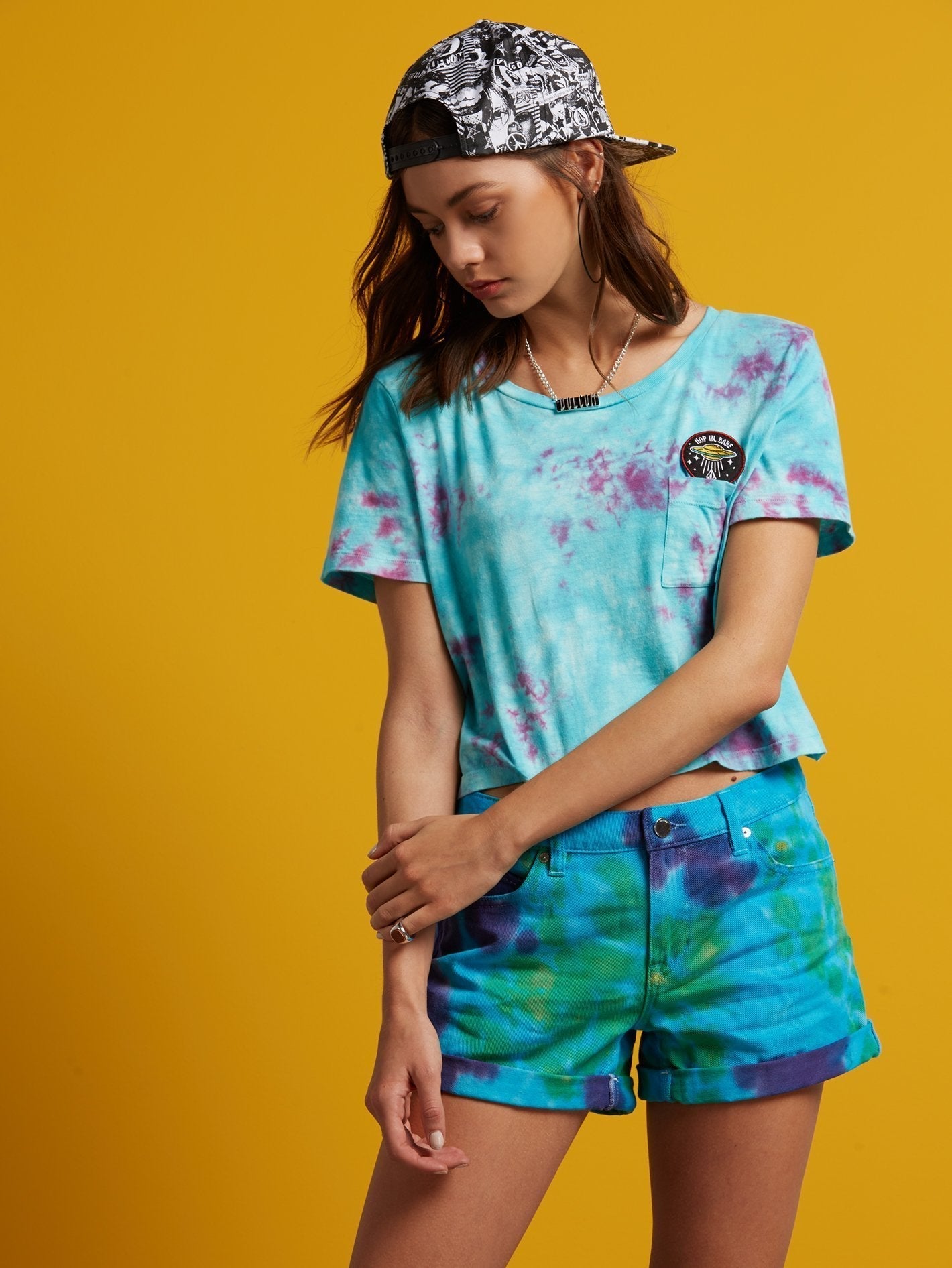 GMJ Boyfriend Short - Turkish Blue