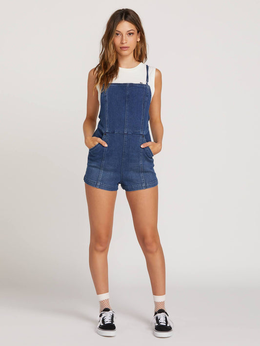 Liberator Romper  - Retro Blue
