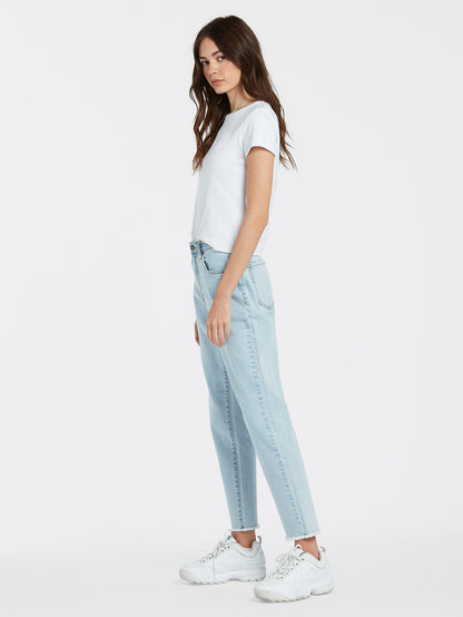 Stone Step High Rise Denim - THRIFTER BLUE LIGHT