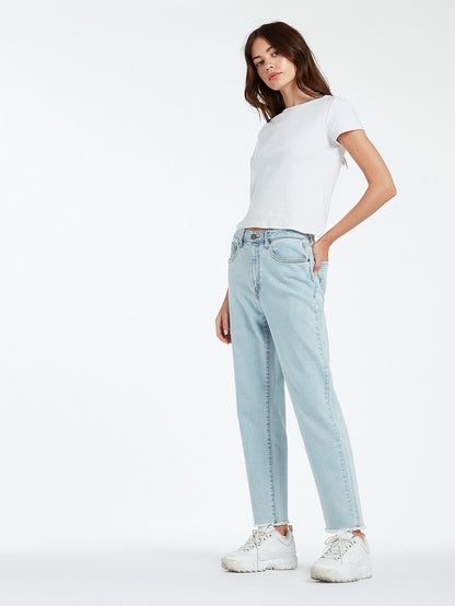 Stone Step High Rise Denim - THRIFTER BLUE LIGHT