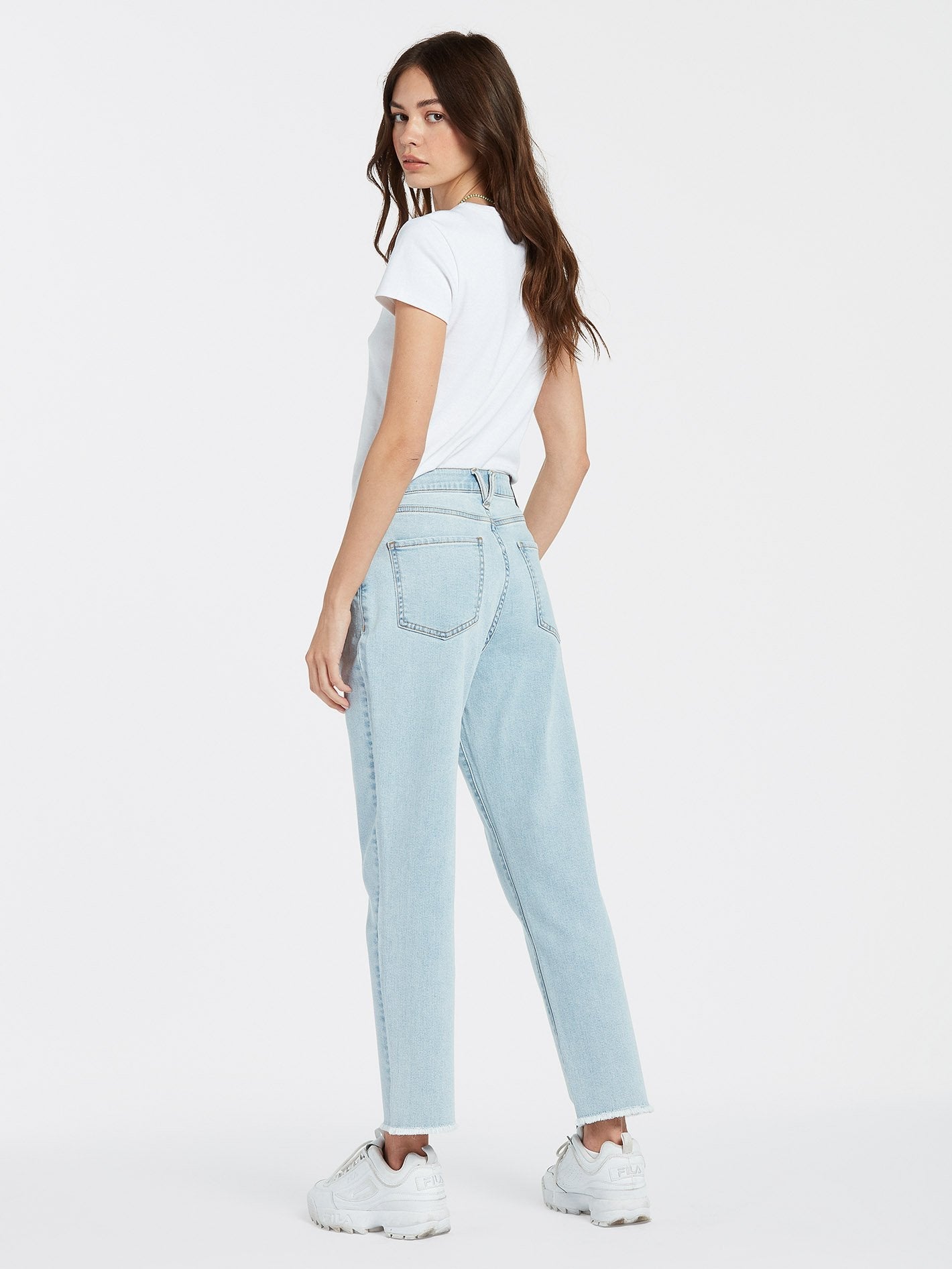 Stone Step High Rise Denim - THRIFTER BLUE LIGHT