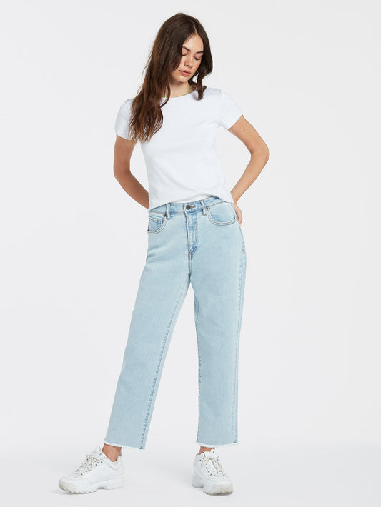 Stone Step High Rise Denim - THRIFTER BLUE LIGHT