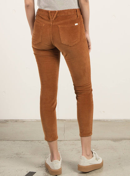 Super Stoned Ankle Jeans - Caramel