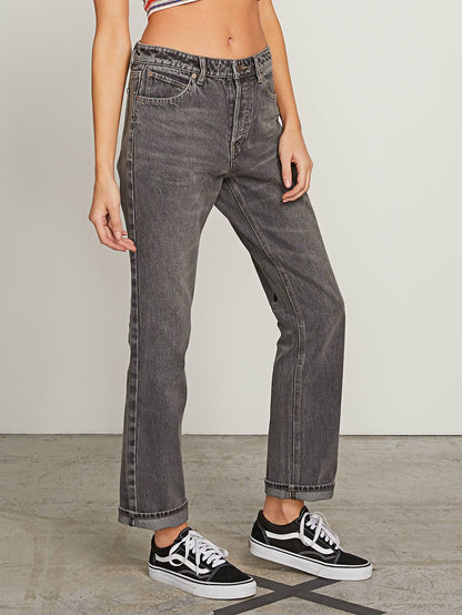 Stoney BF Jeans - Black Destructo