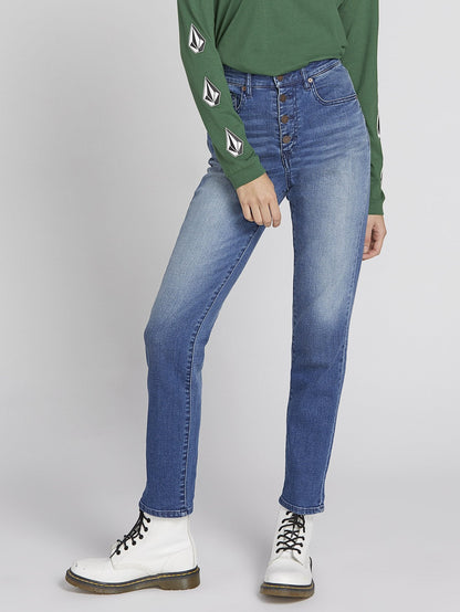Super Stoned Skinny - Medium Blue Wash