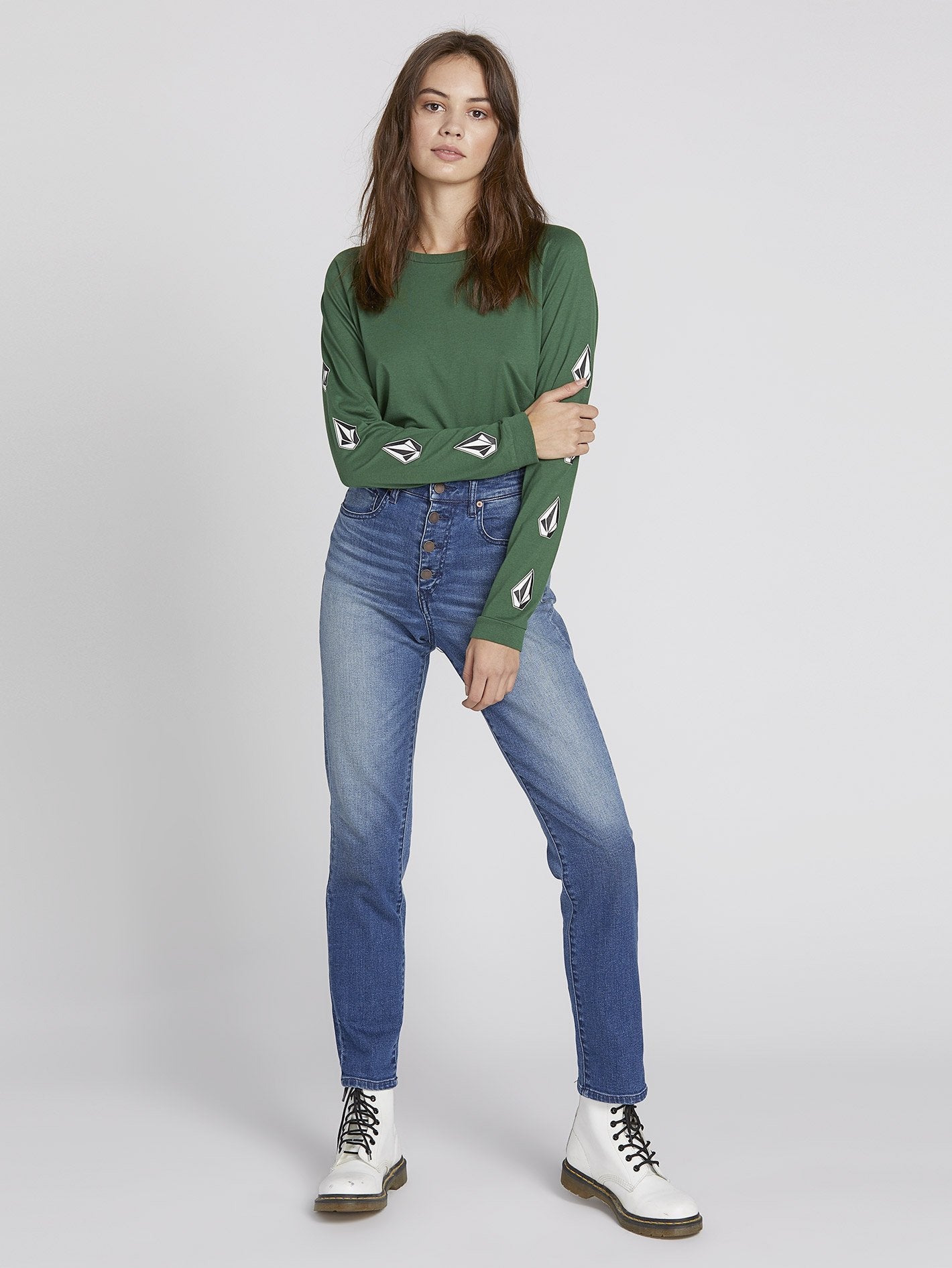Super Stoned Skinny - Medium Blue Wash