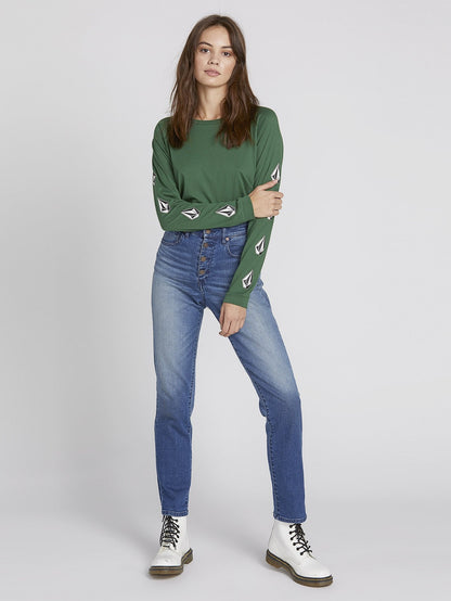 Super Stoned Skinny - Medium Blue Wash