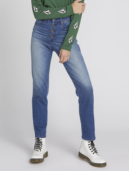 Super Stoned Skinny - Medium Blue Wash