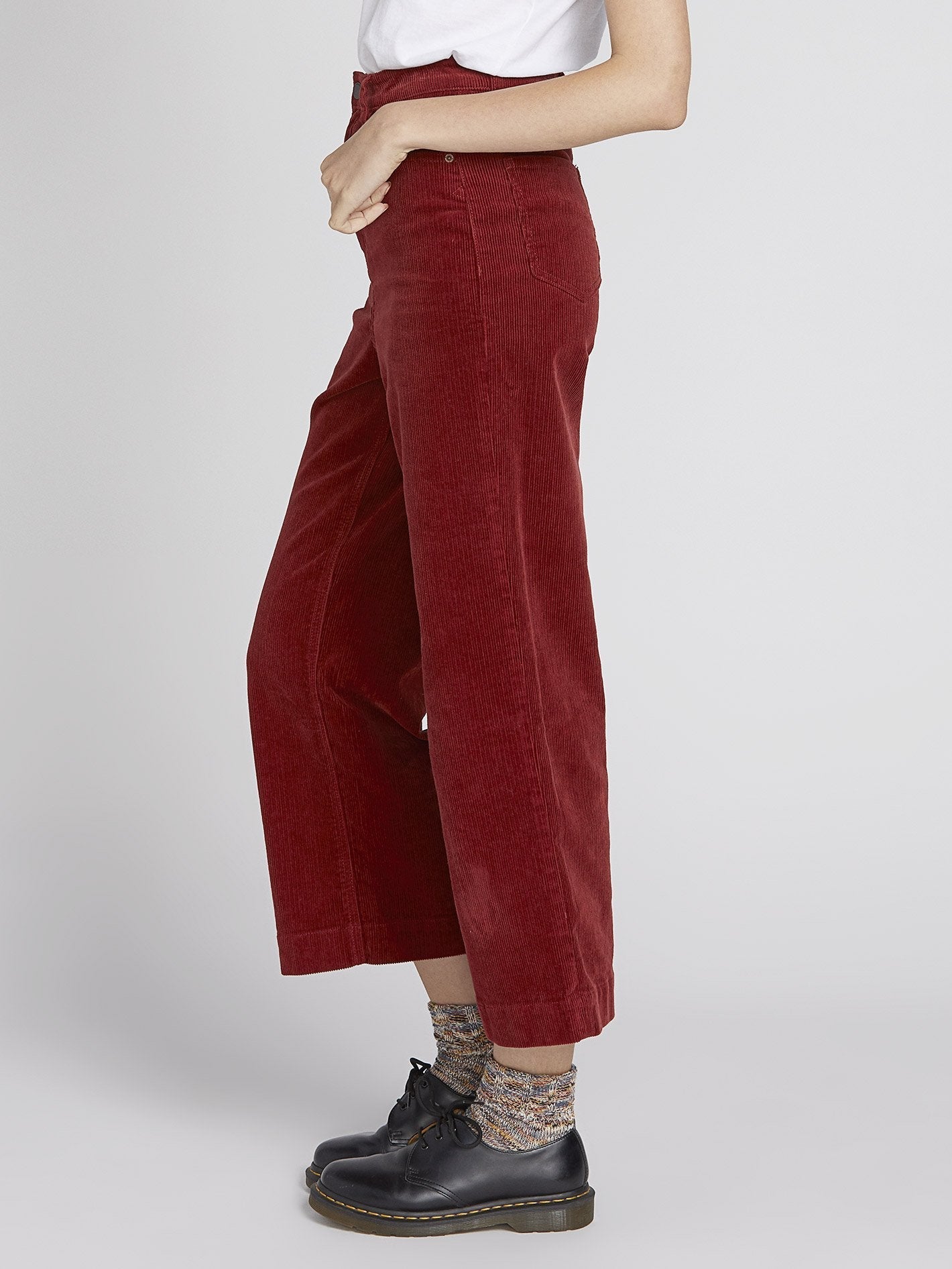 Oh My Cord Wide Leg - Auburn