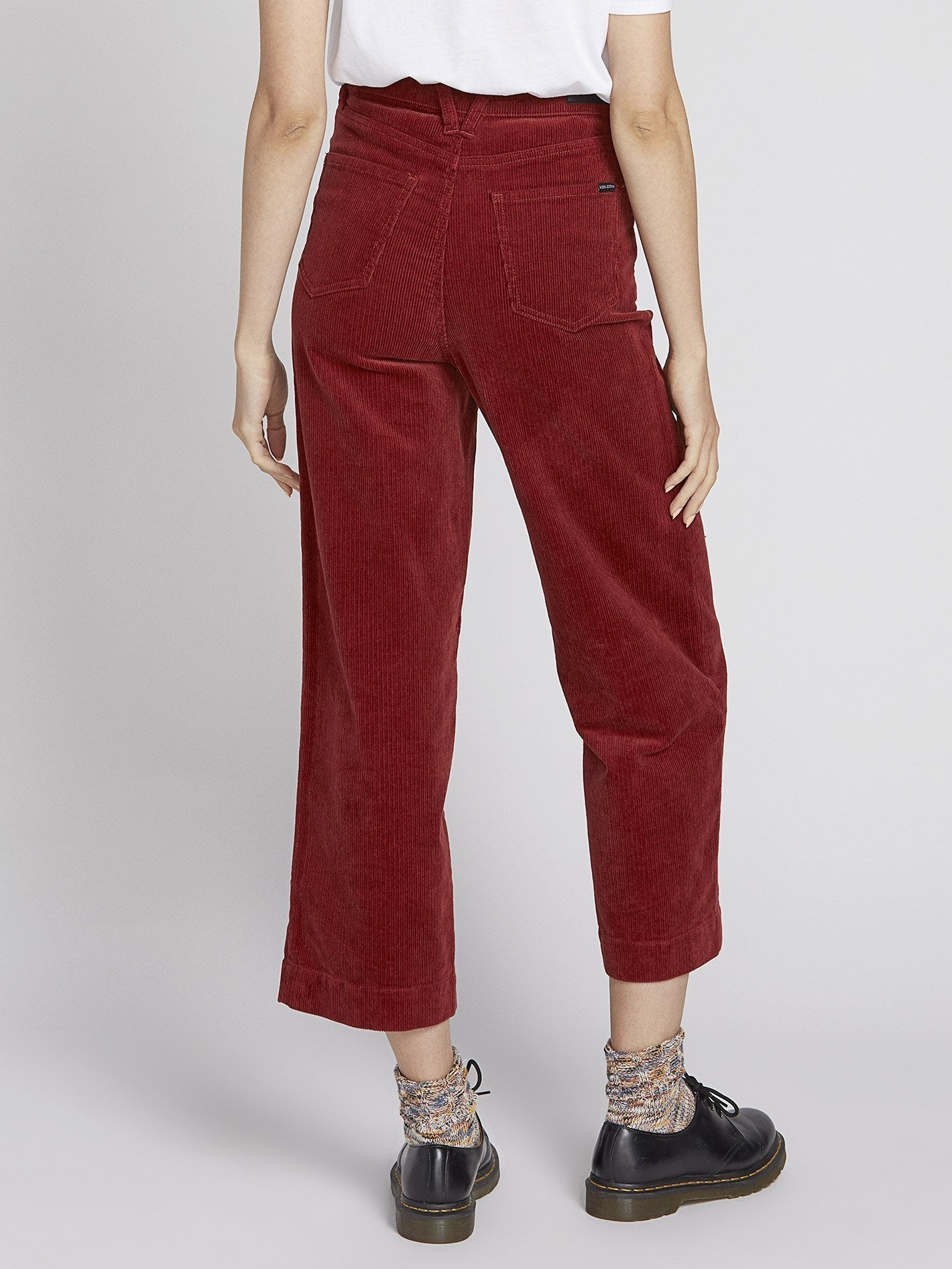 Oh My Cord Wide Leg - Auburn