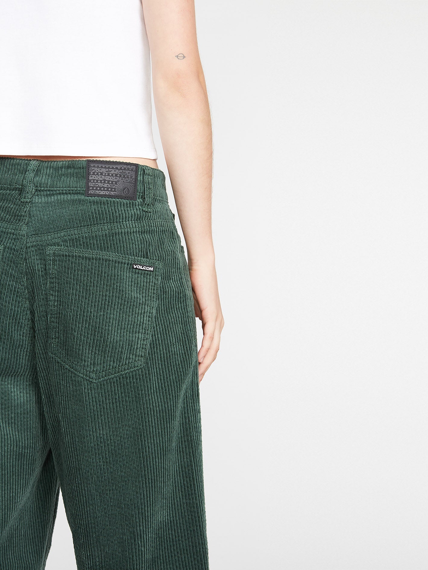 Weellow Corduroy Trousers - DARK PINE