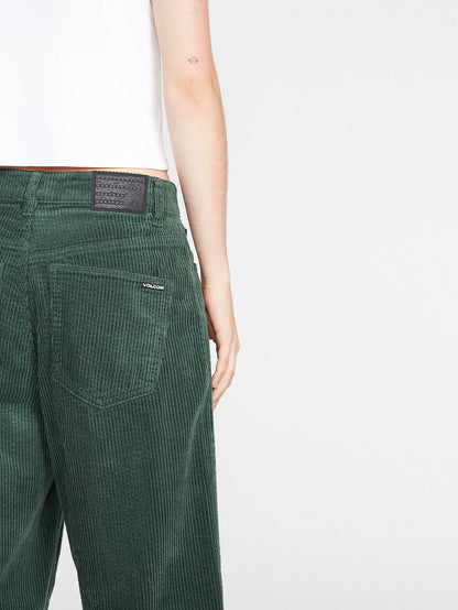 Weellow Corduroy Trousers - DARK PINE