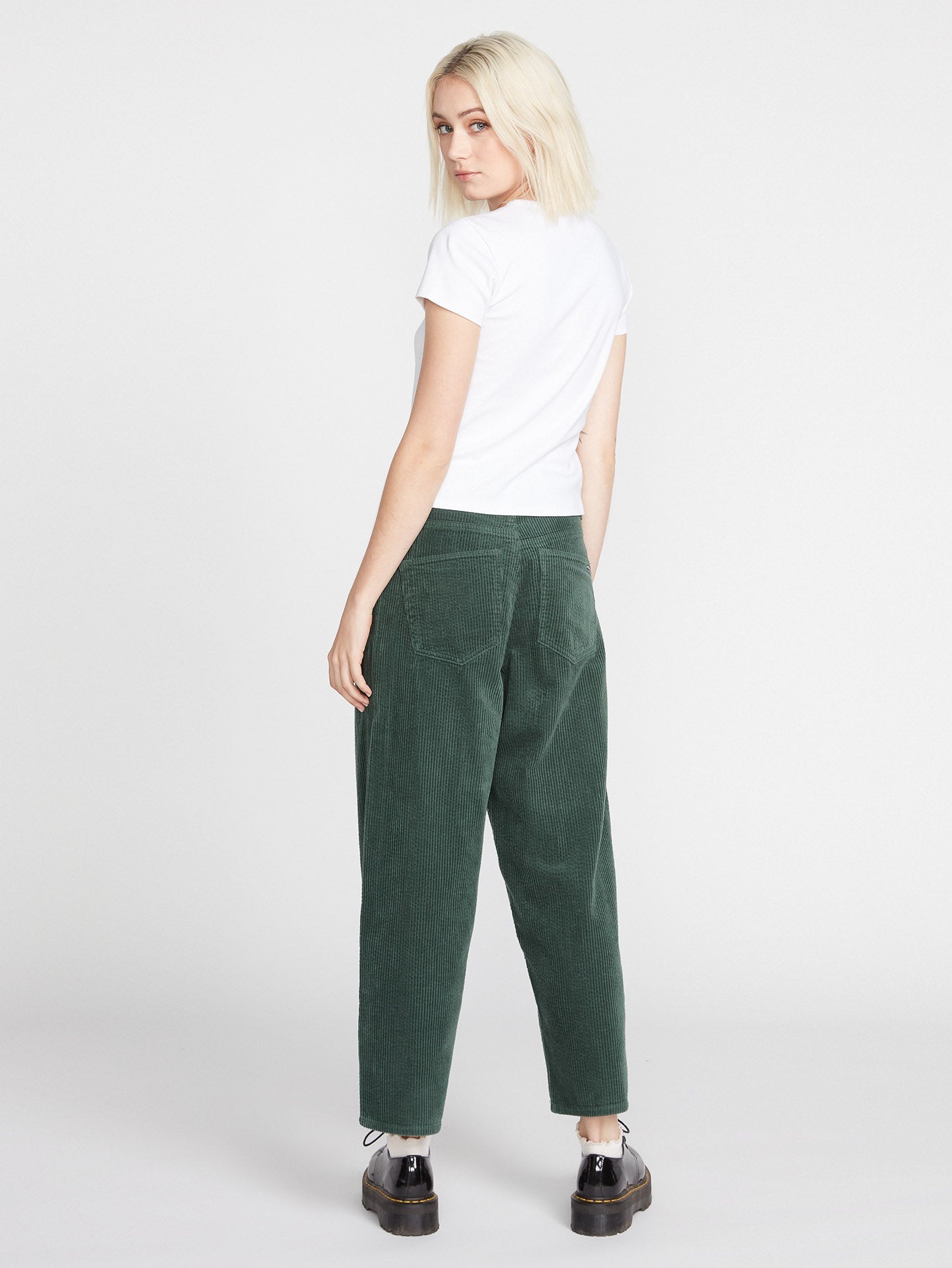 Weellow Corduroy Trousers - DARK PINE
