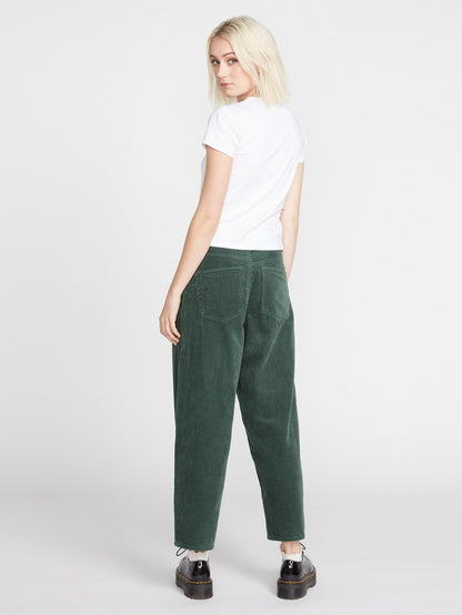 Weellow Corduroy Trousers - DARK PINE