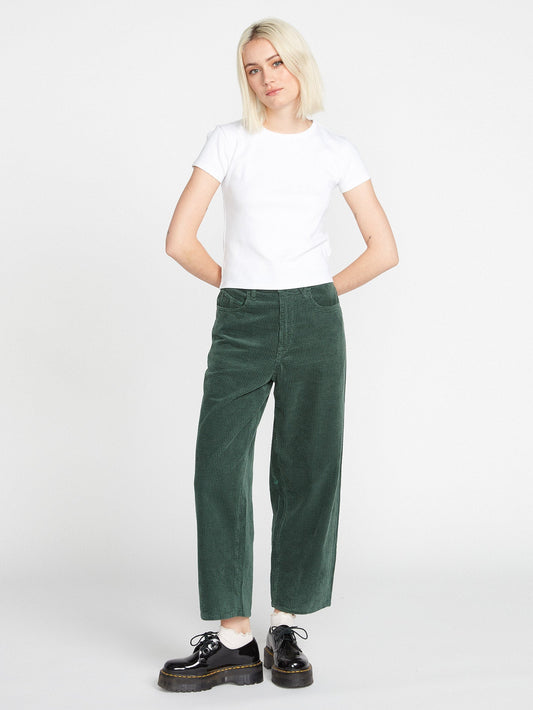 Weellow Corduroy Trousers - DARK PINE