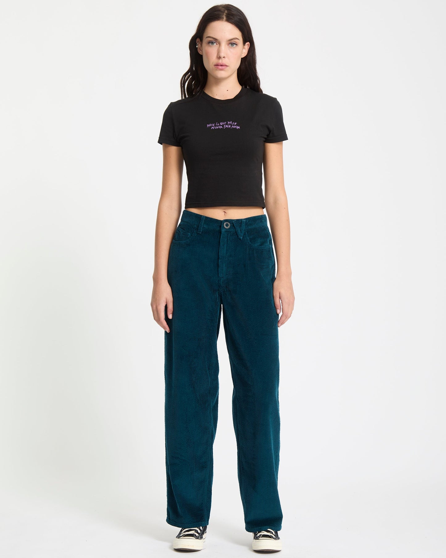 Weellow II Corduroy Trousers - Emerald Green