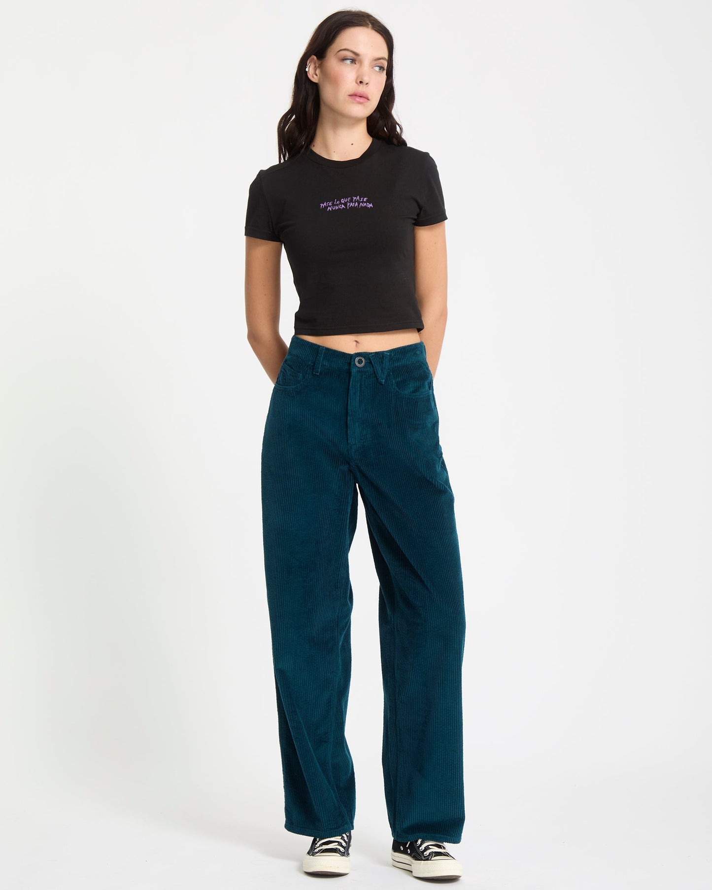Weellow II Corduroy Trousers - Emerald Green