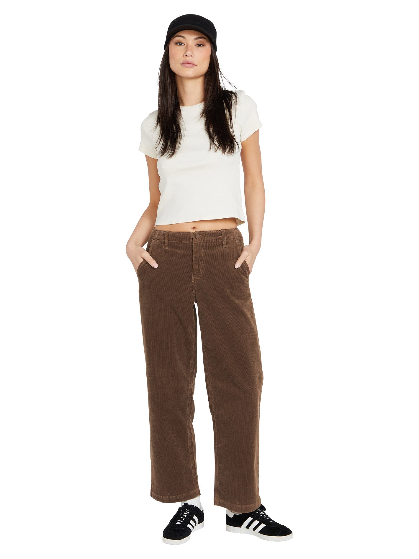 1991 Stoned Low Rise Corduroy Jeans - CHOCOLATE