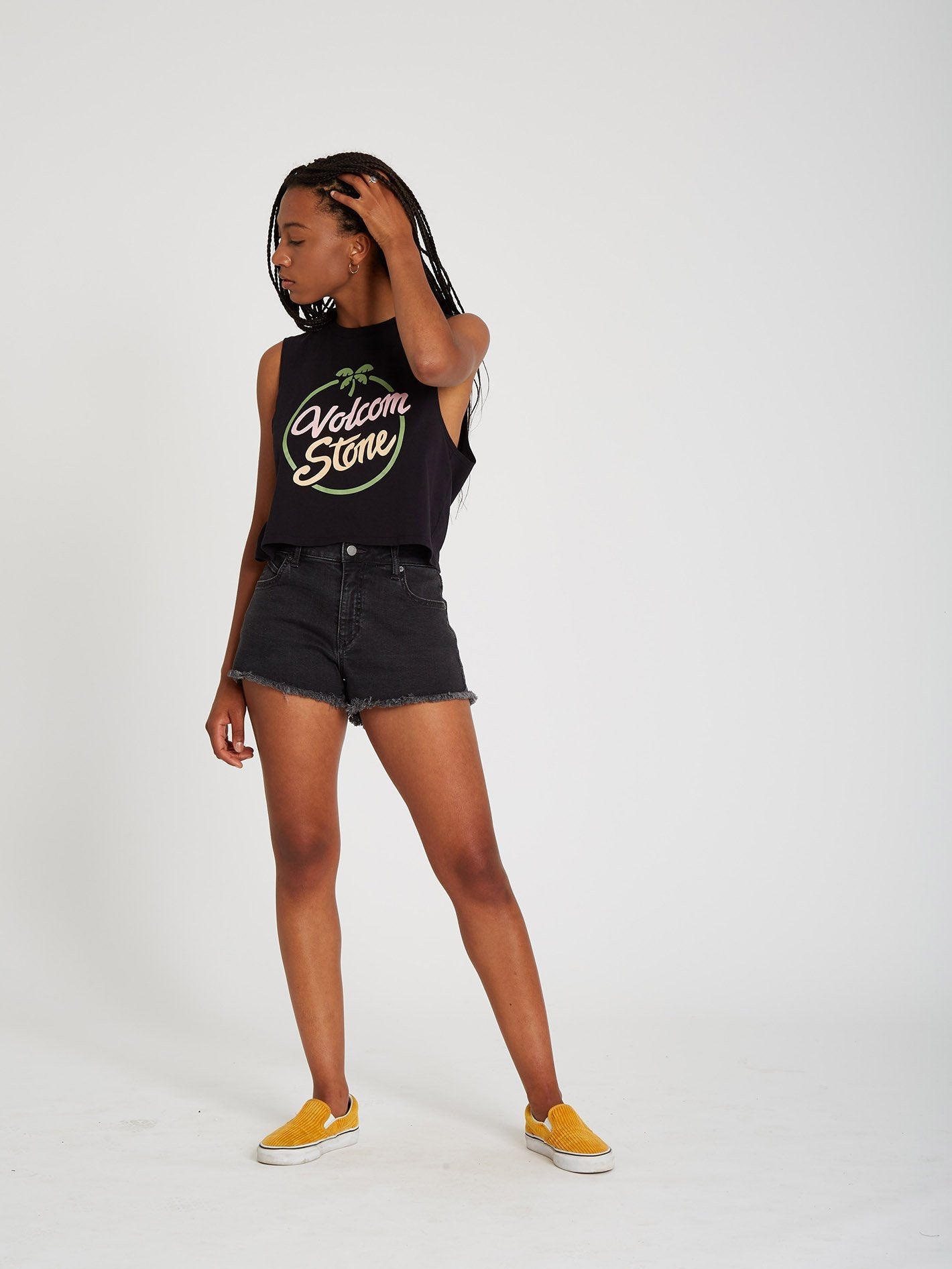Stoney Stretch Short - Asphalt Black