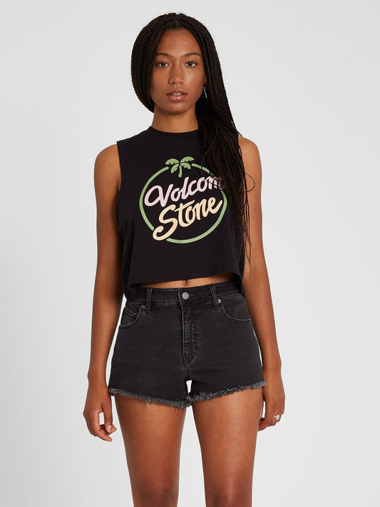 Stoney Stretch Short - Asphalt Black