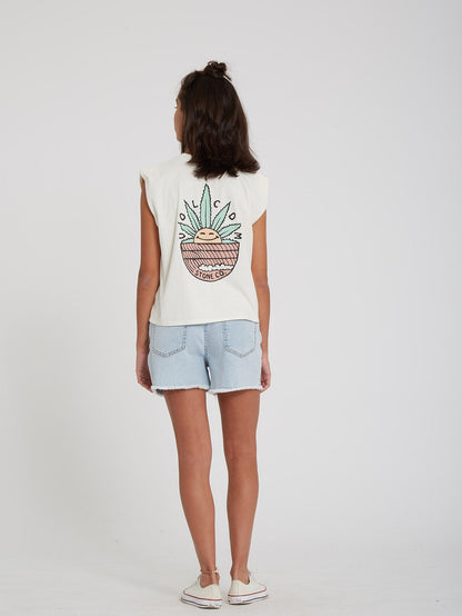 Stone Step High rise Short - THRIFTER BLUE LIGHT