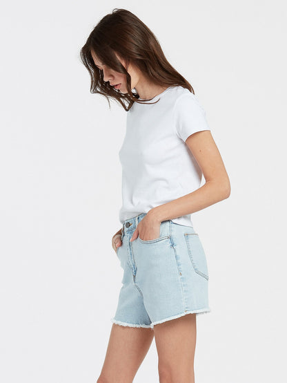 Stone Step High rise Short - THRIFTER BLUE LIGHT