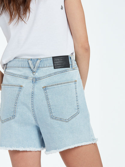 Stone Step High rise Short - THRIFTER BLUE LIGHT