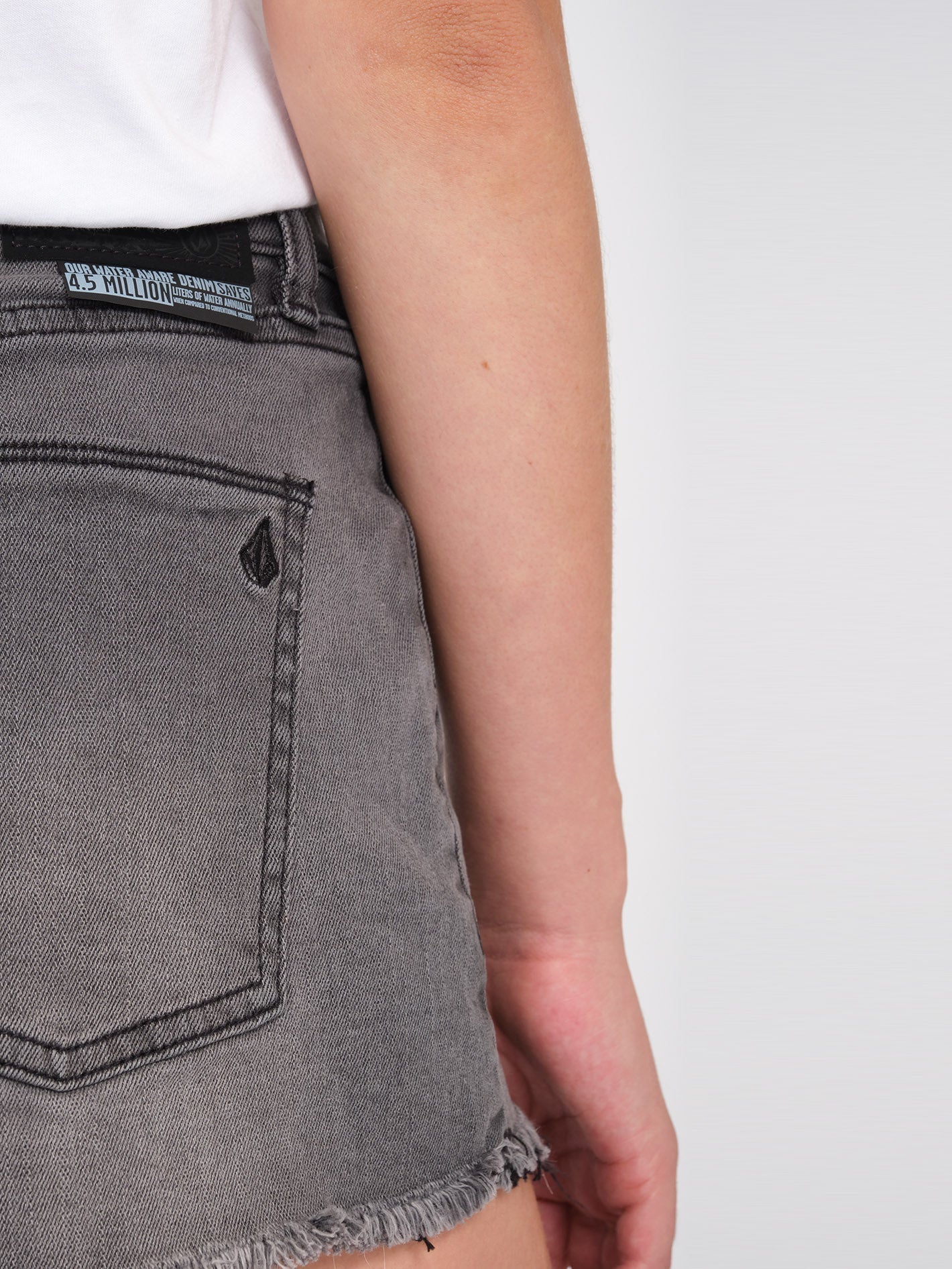 1991 Stoned Denim Short - VINTAGE BLACK