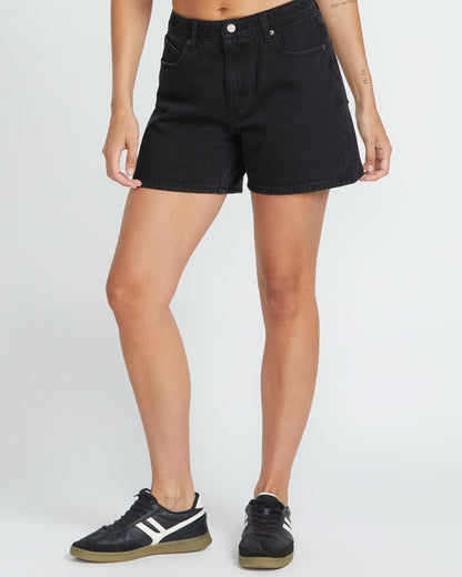 Stoned Boyfriend Short - BLACK