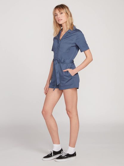Frochickie Romper - Vintage Navy