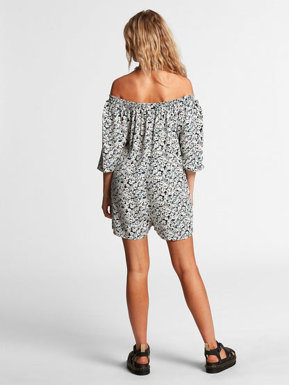 Kabloom Romper - Black Combo