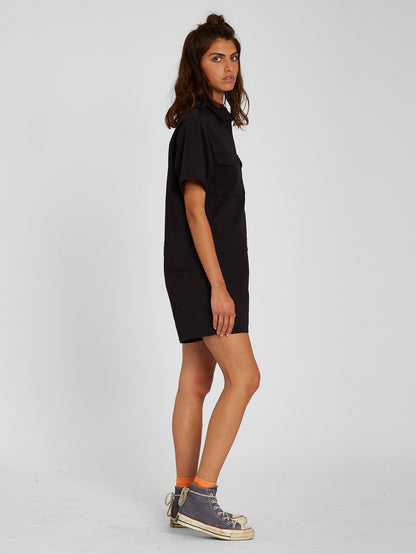Whawhat Romper - Black