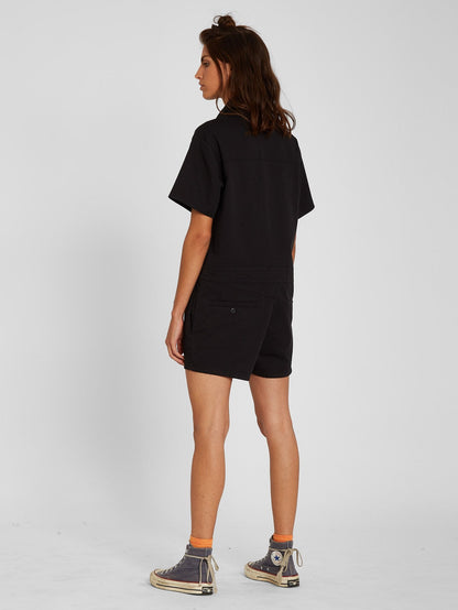 Whawhat Romper - Black