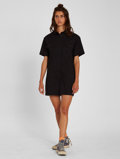 Whawhat Romper - Black