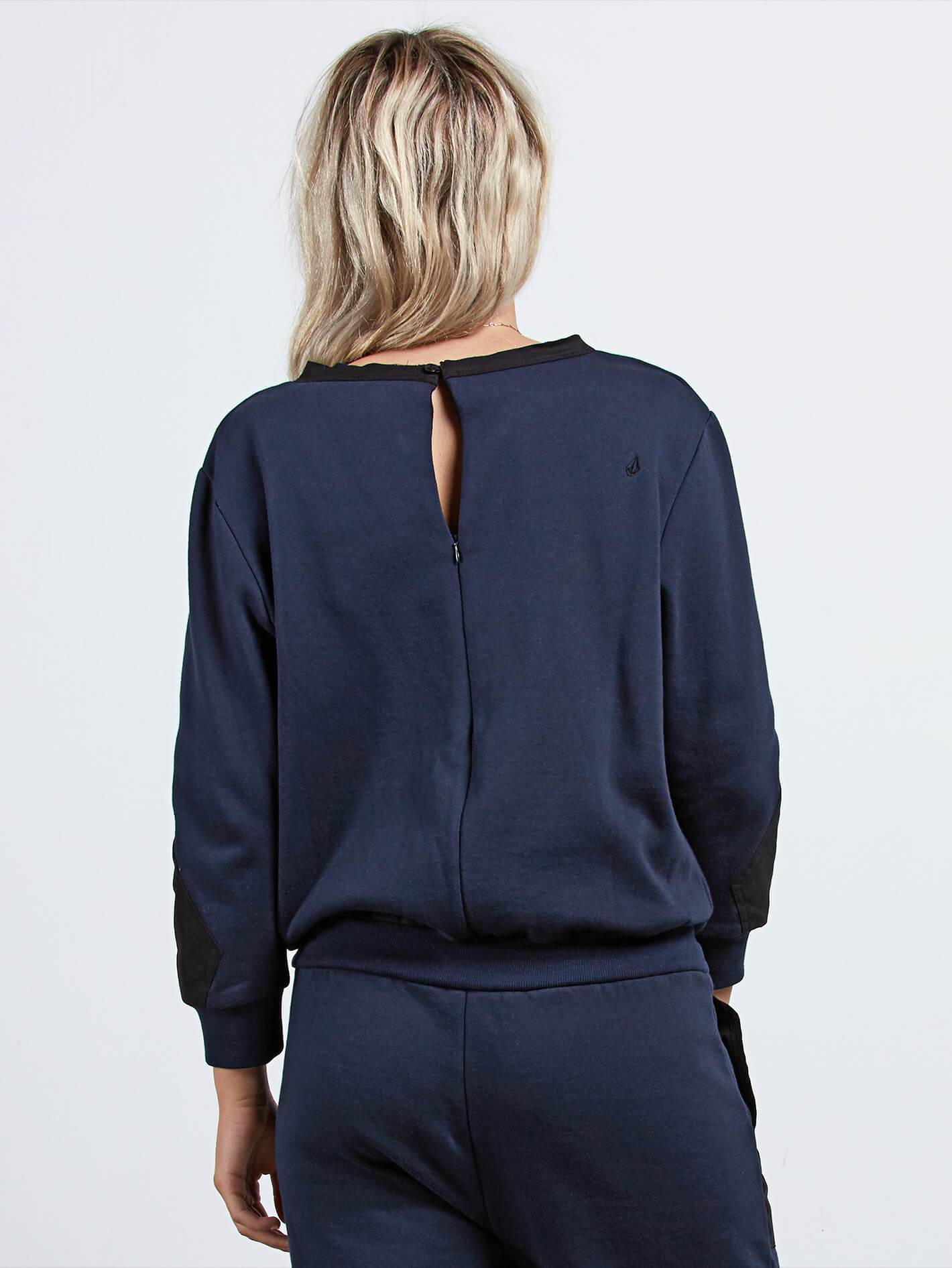 Scratch The Stone Rp Romper - Sea Navy