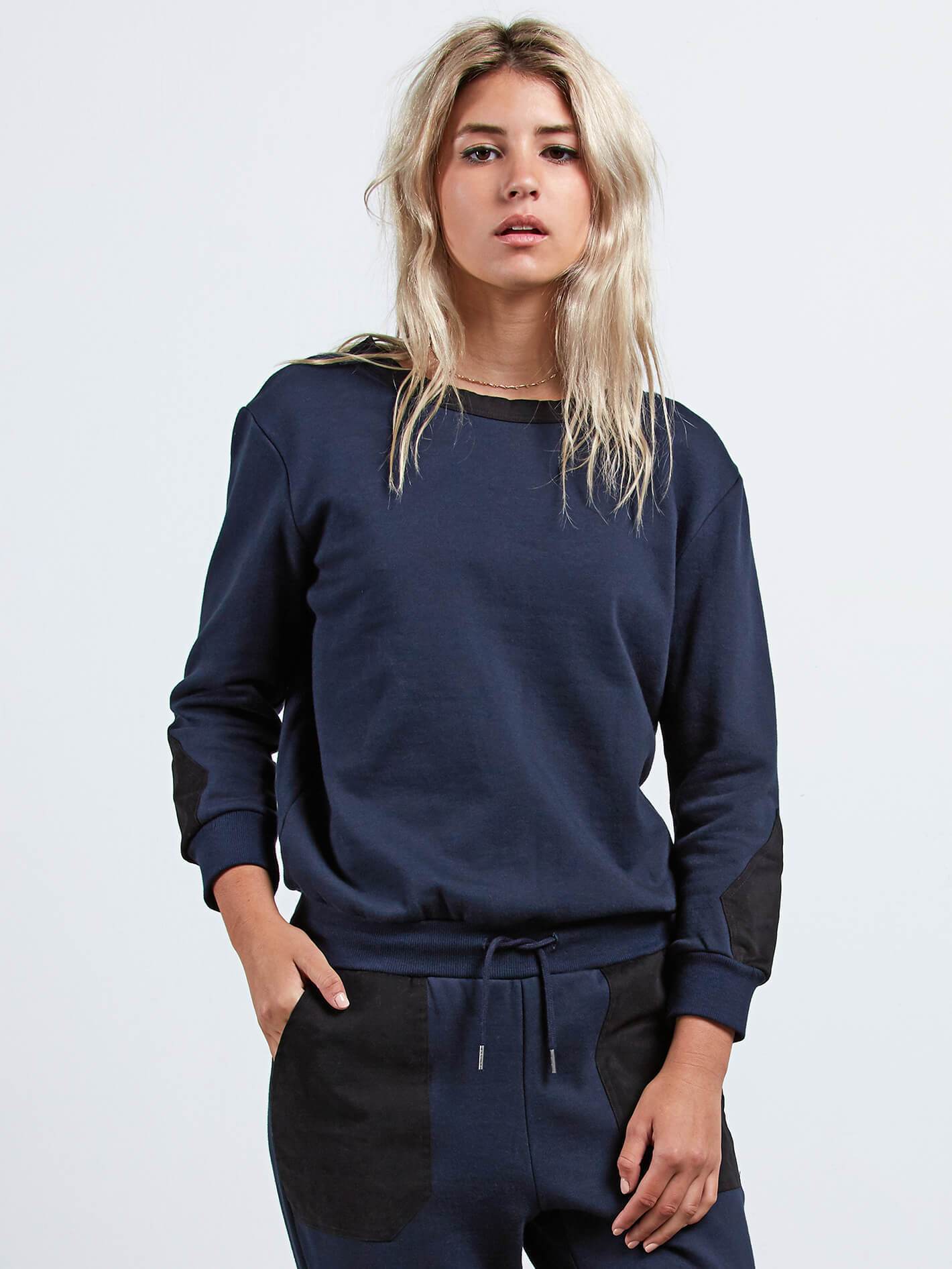 Scratch The Stone Rp Romper - Sea Navy