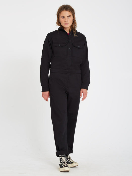 Whawhat Coverall - BLACK