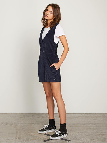 Win Me Ova Romper - Sea Navy