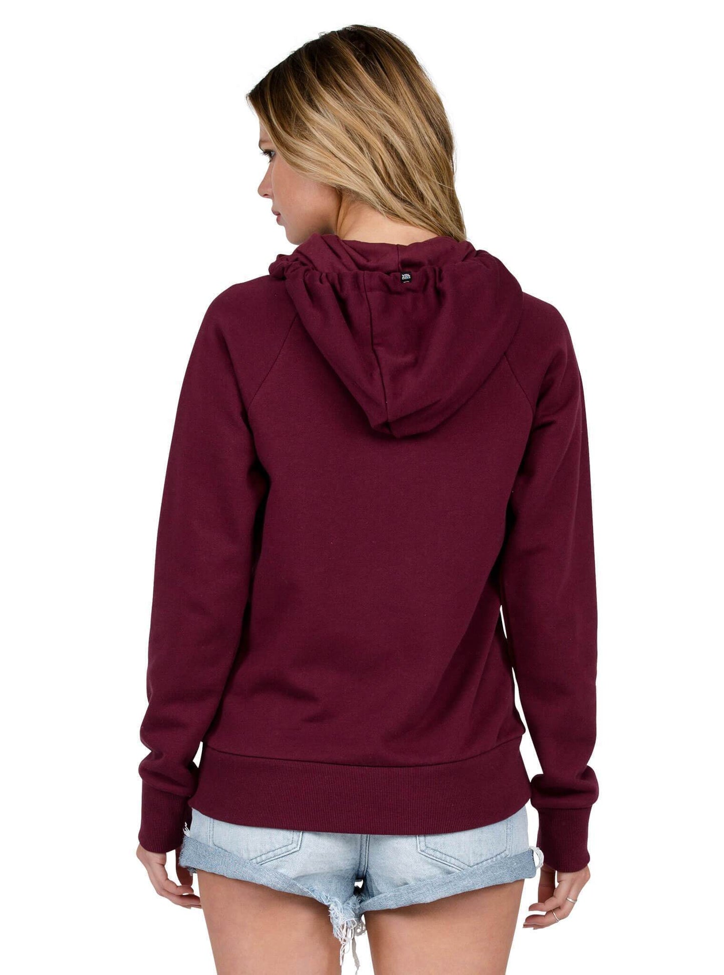 Commin Back Hoody - Merlot