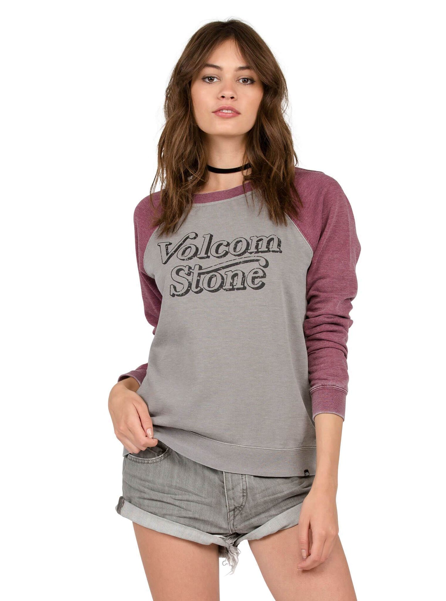 Art Tropolis Crew Sweatshirt - Merlot