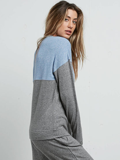 Lil Crew Fleece - Charcoal Grey