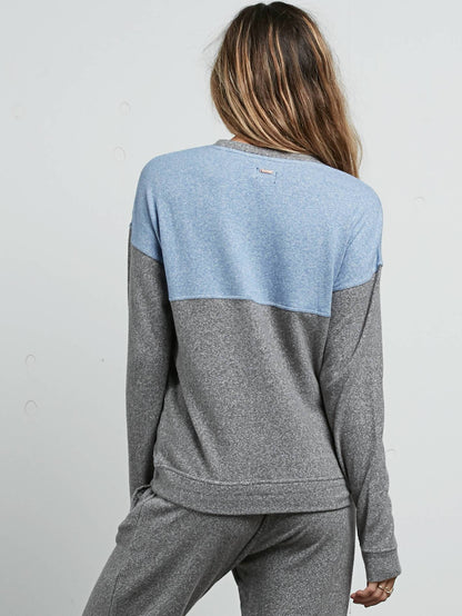 Lil Crew Fleece - Charcoal Grey