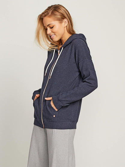 Lil Zip Hoodie - Sea Navy