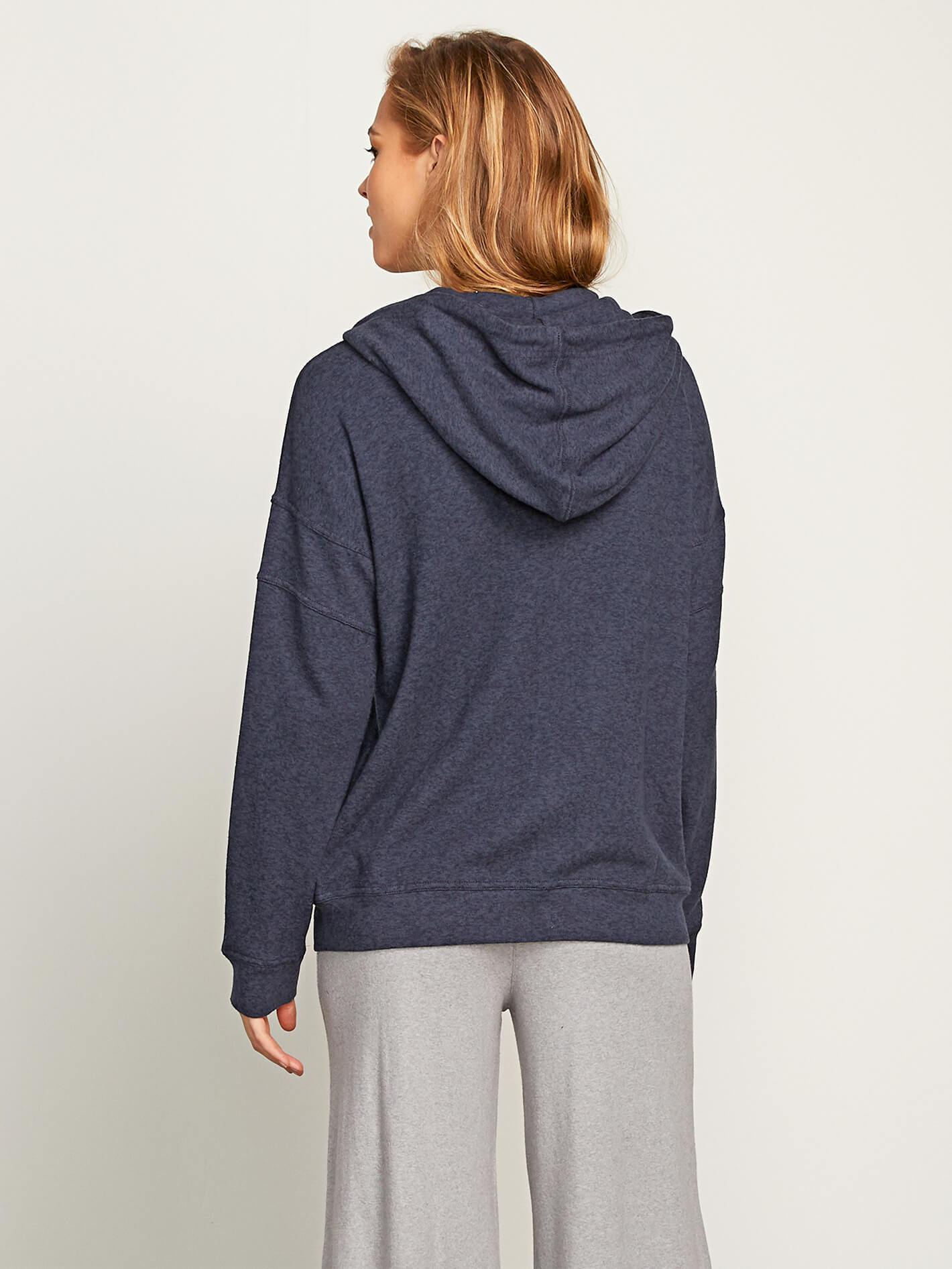 Lil Zip Hoodie - Sea Navy