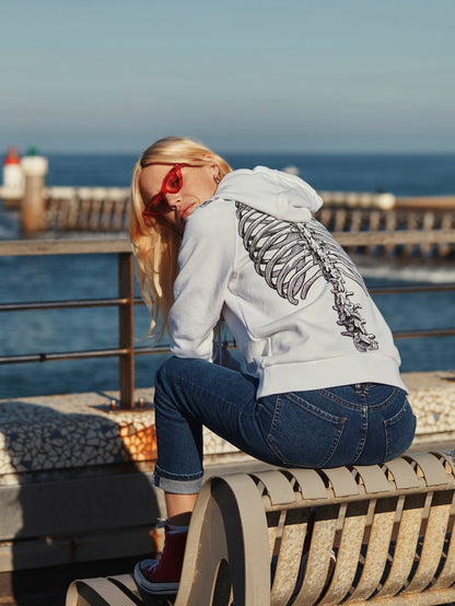 Gmj Hoodie  - White