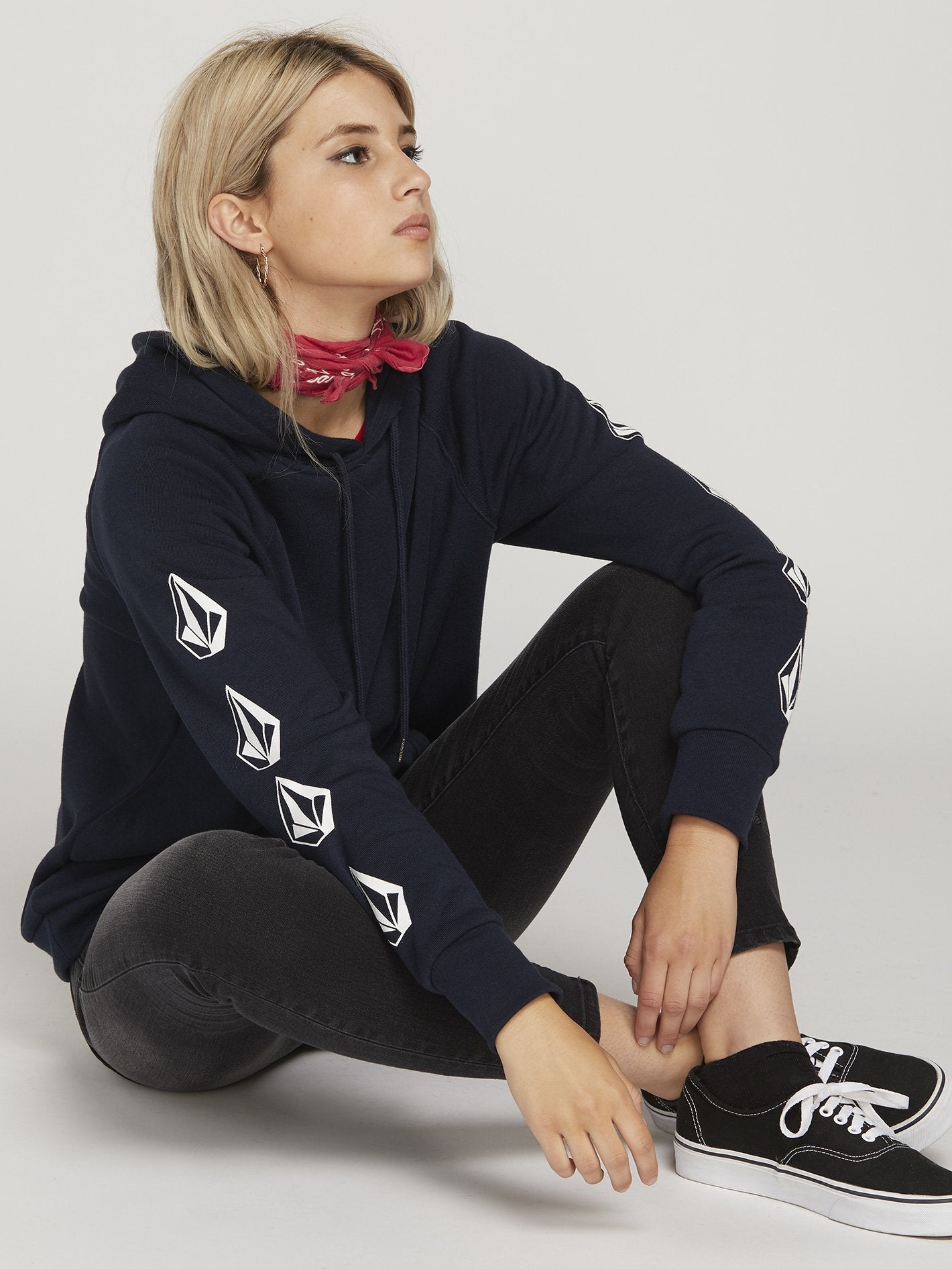 Deadly Stones Hoodie  - Sea Navy