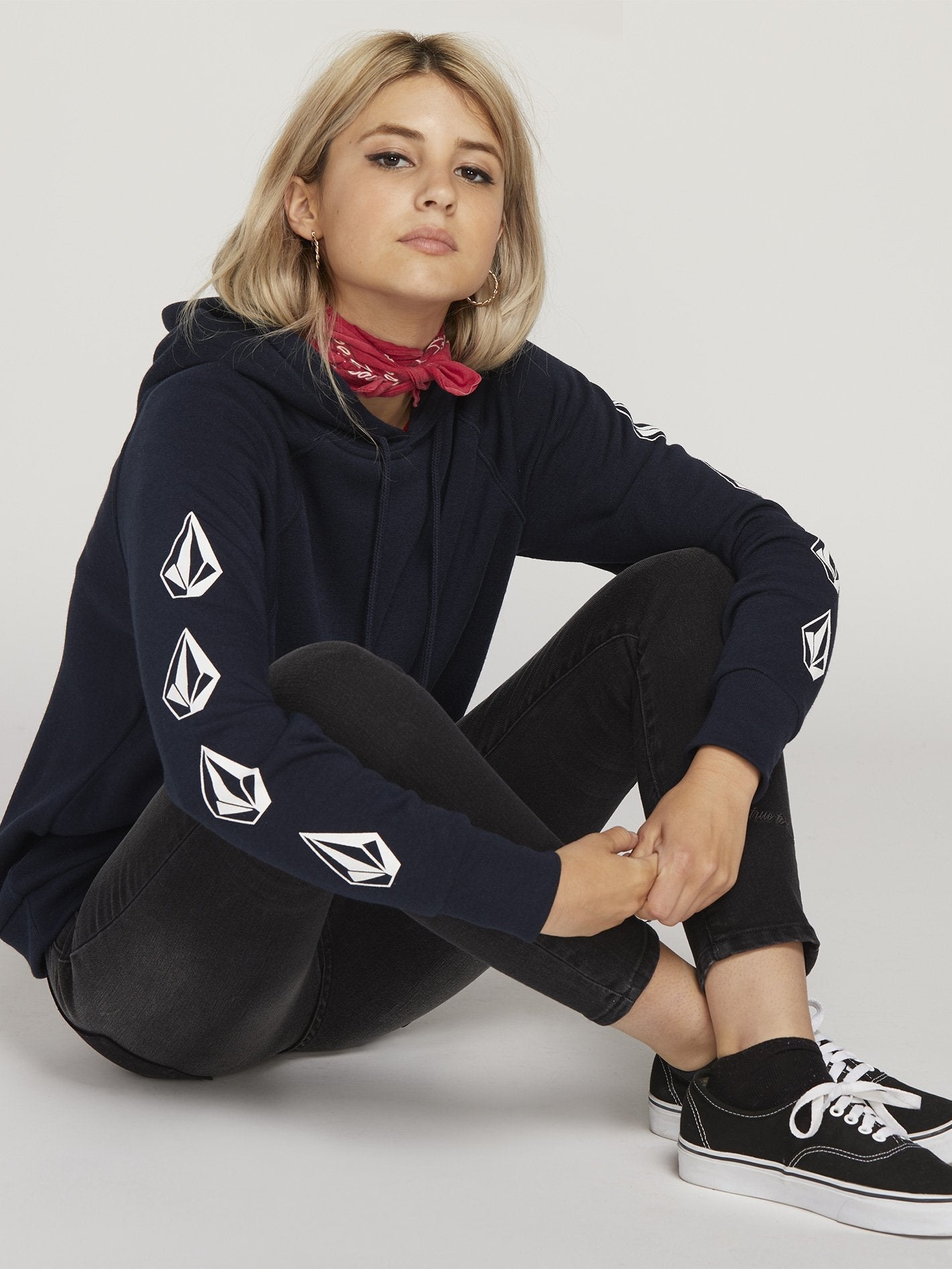 Deadly Stones Hoodie  - Sea Navy